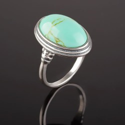 Ring mit Tuerkis Silber 