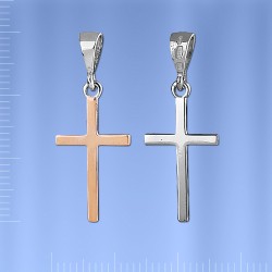 Kreuzanhaenger russian sterling silver
