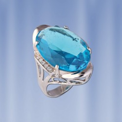 Russian silver ring