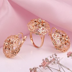 Set aus 585° Rotgold