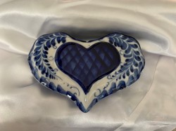 Gschel Porzellanschatulle "Herz"