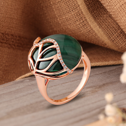 Vergoldete Ringe