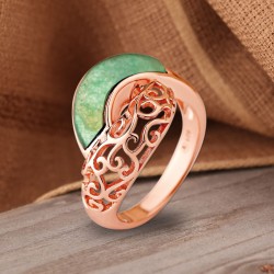 Vergoldete Ringe