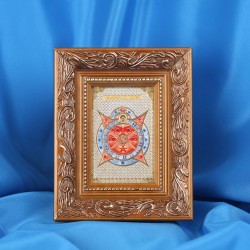 Russische Ikone "Vsevidjaschee oko"