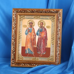 Orthodoxe Ikone "Petrus und Paulus"