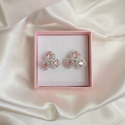Silberohrringe mit Zirkonia
