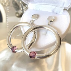 Silberohrhaenger mit Swarovski&reg;