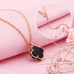 Goldcollier Russisches Gold 585 in Deutschland Onyx Ø 6.0 mm