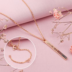 Goldcollier 585 mit Diamanten