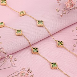 Goldkette Gelbgold Swarovski®