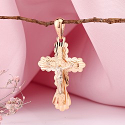 Orthodox Kreuz mit Kruzifix 585