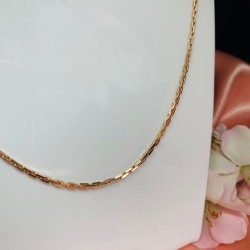 Halskette Rosegold 585 Anker