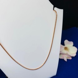 Russisches Rotgold 585 Kette Snake 1.0