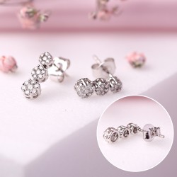 Gianni Lazzaro Weissgoldohrstecker mit Diamanten
