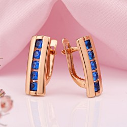 Ohrringe Rotgold 585 Swarovski®