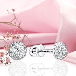 Diamant Ohrstecker Weißgold 585