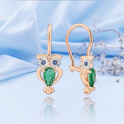Ohrringe Rotgold 585 online kaufen
