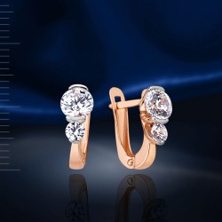 Ohrringe mit Fianiten Swarovski&reg;