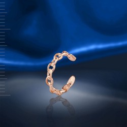 Rotgoldmanschettenohrring