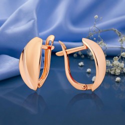 Ohrringe aus Rotgold 585 Damen