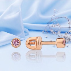 Goldohrstecker 585 Zirkonia