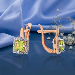 Ohrringe Rotgold 585 Damen
