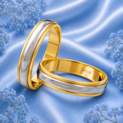 Russisches Goldtrauring bicolor 585