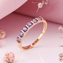 Damenring Goldring mit Topas 585 kaufen