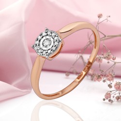 Goldring mit Diamanten in Deutschland