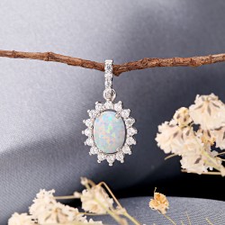 Silberanhänger mit Opal kaufen SOKOLOV