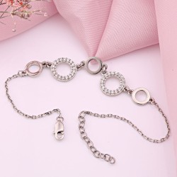 Silberarmband 925 Zirkonia