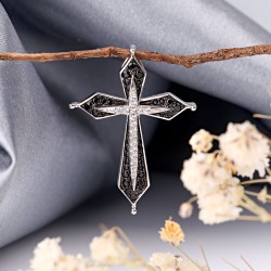 Silberkreuz mit Zirkonia SOKOLOV