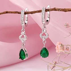 Hängeohrringe Silber mit Zirkonia kaufen