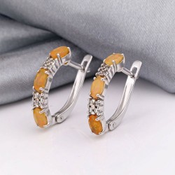 Silberohrringe mit Opal kaufen SOKOLOV