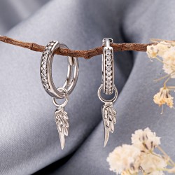 Silbercreolen hängend Silber mit Zirkonia SOKOLOV