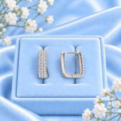 Silberohrringe mit Zirkonia kaufen