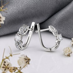 Silberohrringe Zirkonia kaufen SOKOLOV