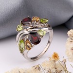 Серебряное кольцо СОКОЛОВ