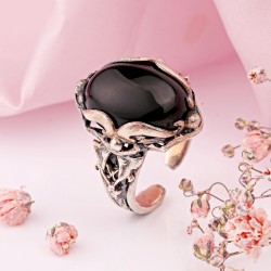 Silberring mit Achat