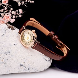 Golduhr Damen 585 Rotgold