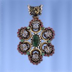 Anhaenger Russische Silberschmuck