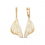 Золотые серьги 585