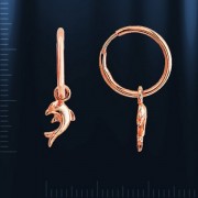 Ohrringe russisches Gold 