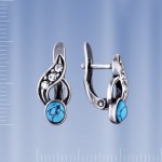 Ohrringer mit Tuerkis Bijouterie 