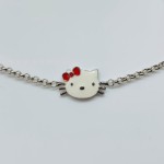 Kinderarmband "Kitty" aus Silber