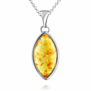 Silberanhänger 925º mit Bernstein in Deutschland kaufen