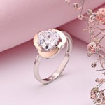 Серебряное кольцо 925 пробы купить Фианит
