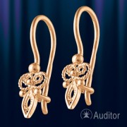Ohrringe russisches Gold