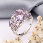 Купить кольцо с аметистом СОКОЛОВ