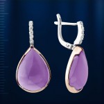 Russisches Goldschmuck Amethyst